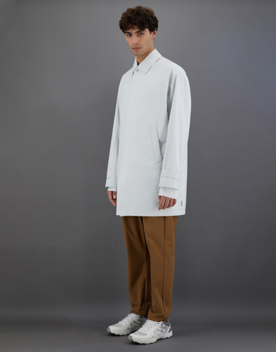 Herno Laminar Raincoat In Gore-tex Paclite In Ice