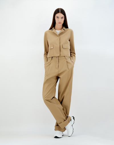 Herno First-act Pef Jacket In Sand