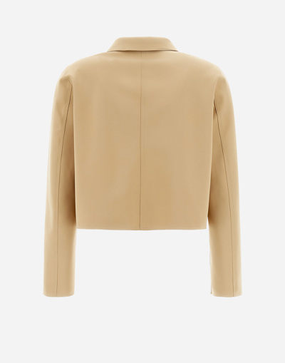 Herno First-act Pef Jacket In Sand