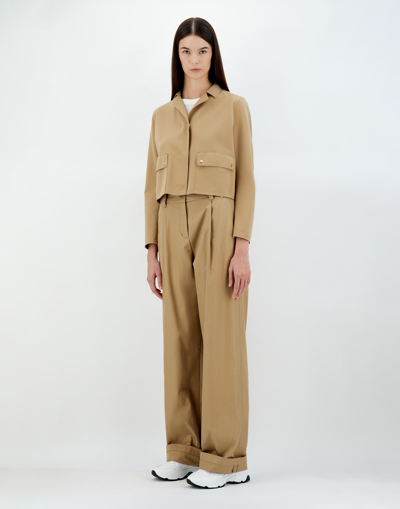 Herno First-act Pef Jacket In Sand