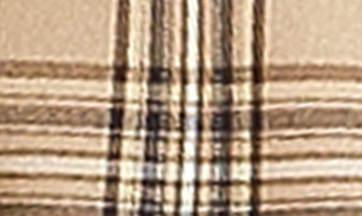 Belle & Bloom Too Cool For Work Plaid Blazer In Camel