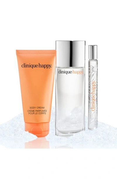 Shop Clinique Happy Fragrance Set (limited Edition) $114 Value