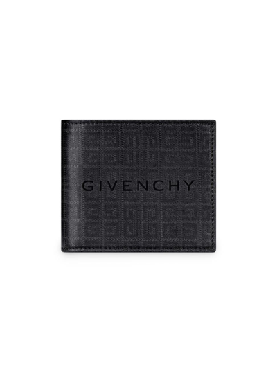 Shop Givenchy Men's Wallet In 4g Nylon In Black