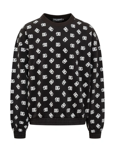 Shop Dolce & Gabbana Sweatshirt Crew Neck. In Black