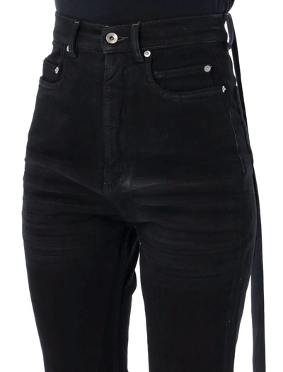Shop Rick Owens Drkshdw Bolan Bootcup Jeans In Balck