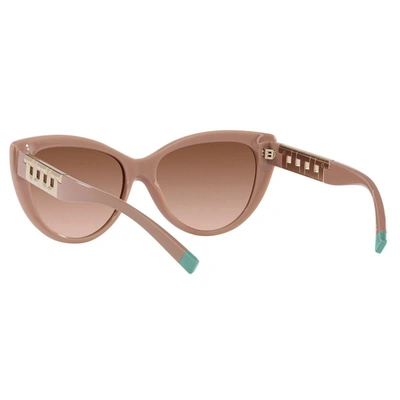 Tiffany & Co Tf4196 Cat-eye Brand-embellished Acetate Sunglasses In Pink