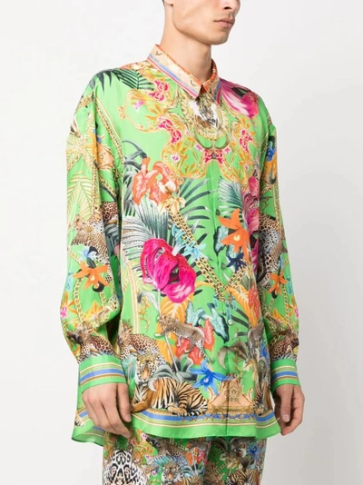 Shop Camilla Multicolored Curious And Curiouser Shirt