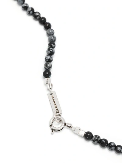 Shop Marant Black Snowstone Necklace