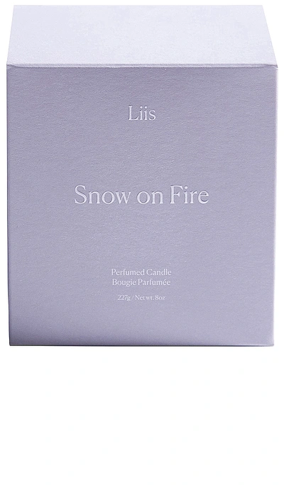 Shop Liis Snow On Fire Candle In N,a