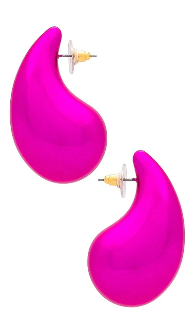 8 Other Reasons Droplet Earring In Fuchsia
