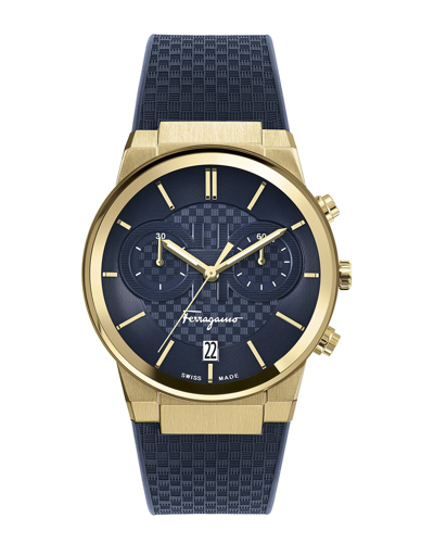 Shop Ferragamo Men's Sapphire Watch