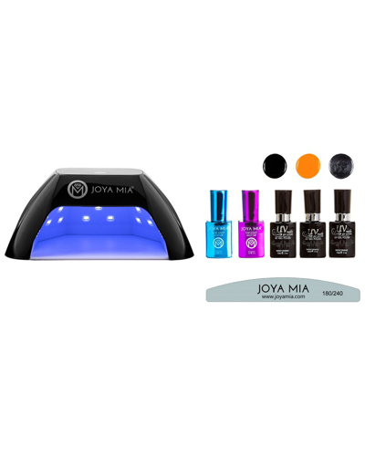 Shop Joya Mia Gel Nail Polish Starter 7pc Kit With Led Lamp And 3 Colors