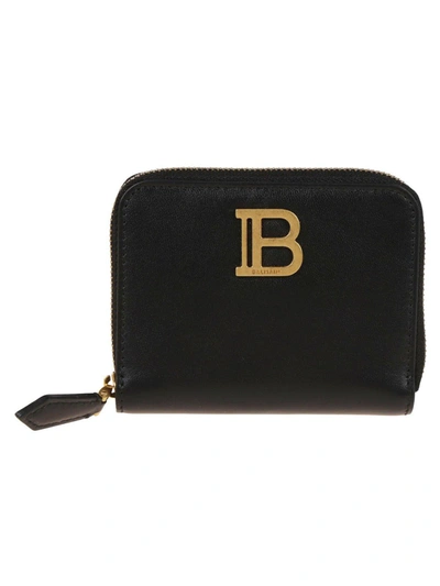 Shop Balmain B-buzz Purse In Black