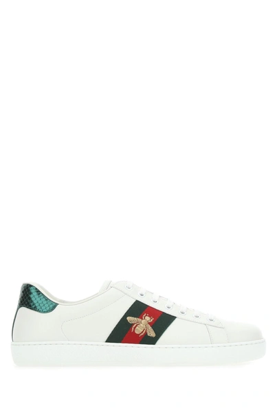 Shop Gucci Ace Embroidered Sneakers In Default Title
