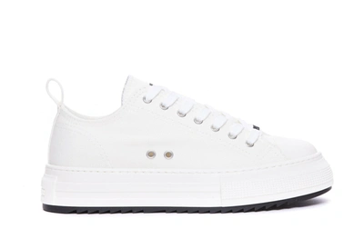 Shop Dsquared2 Berlin Sneakers In White