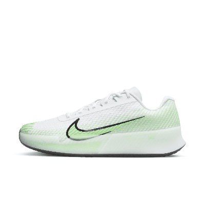Shop Nike Men's Court Air Zoom Vapor 11 Hard Court Tennis Shoes In White