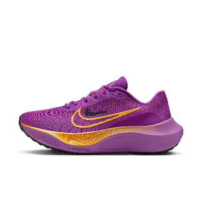 Shop Nike Women's Zoom Fly 5 Road Running Shoes In Purple
