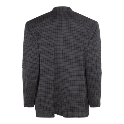 Balenciaga Blazer Jacket In Grey