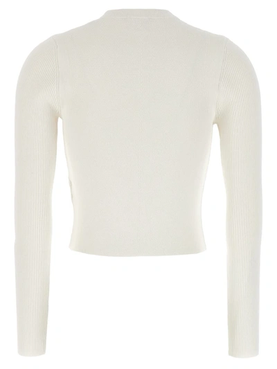 Shop Diesel 'm-valary' Sweater In White