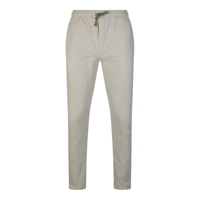 Shop Eleventy Trousers In Sand