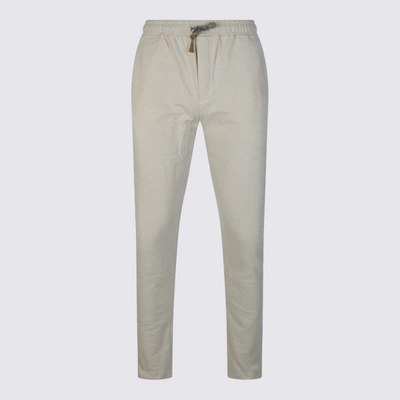 Shop Eleventy Trousers In Sand