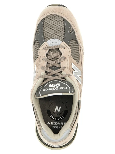 Shop New Balance '991' Sneakers In Gray