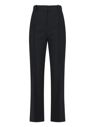Shop Victoria Beckham Trousers In Black