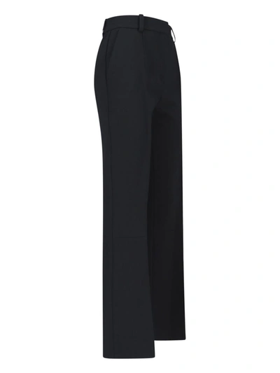 Shop Victoria Beckham Trousers In Black