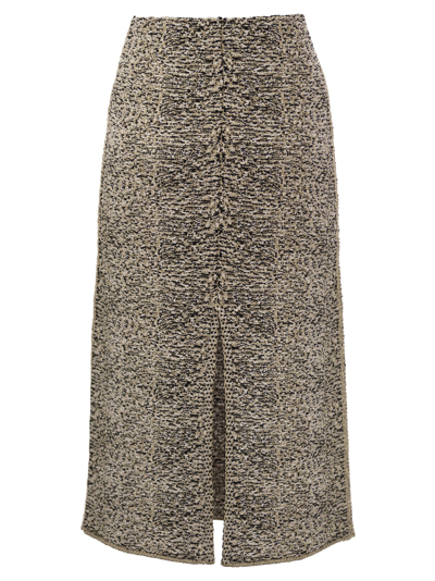 Shop Fabiana Filippi Tweed Stitch Pencil Skirt