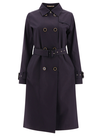 Shop Herno Delan Double Breasted Trenchcoat