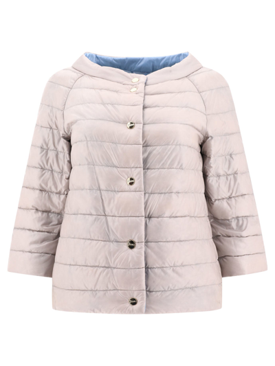 Shop Herno Quilted Reversible Down Jacket