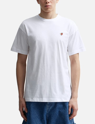 Shop Sky High Farm Workwear Perennial Logo T-shirt Knit In White