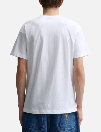 Shop Sky High Farm Workwear Perennial Logo T-shirt Knit In White