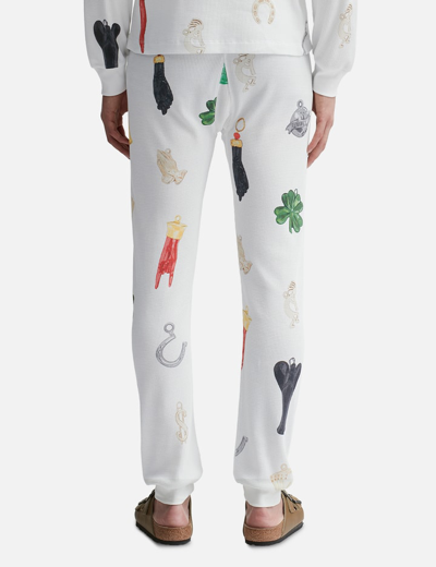 Sky High Farm Workwear Charm Waffle Longjohns Knit In Multicolor