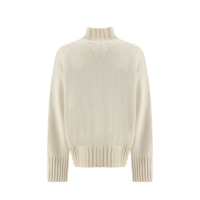 Shop Jil Sander Wool And Silk Sweater