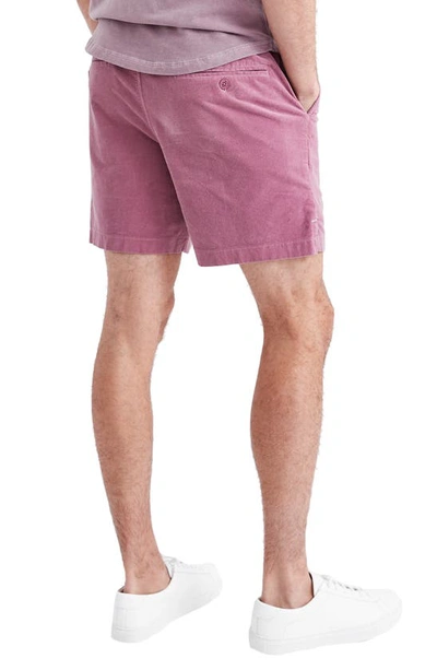 Goodlife Stretch Corduroy Shorts In Mauve