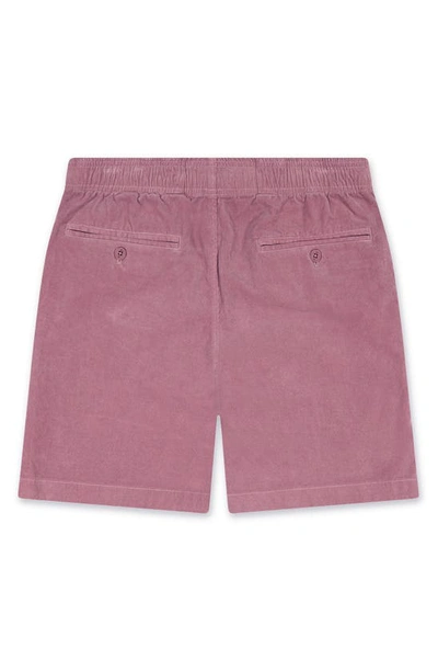 Goodlife Stretch Corduroy Shorts In Mauve