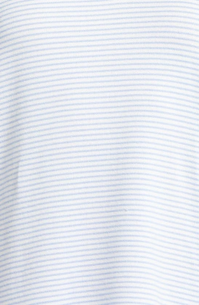 Pj Salvage Ministripe Pajama Top In Periwinkle
