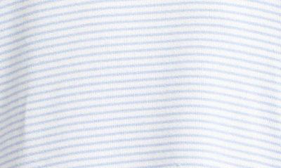 Pj Salvage Ministripe Pajama Top In Periwinkle