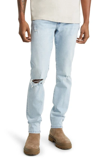 Shop Frame L'homme Skinny Jeans In Winona Rips