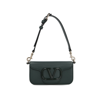 Shop Valentino Loco Mini Shoulder Bag In Black