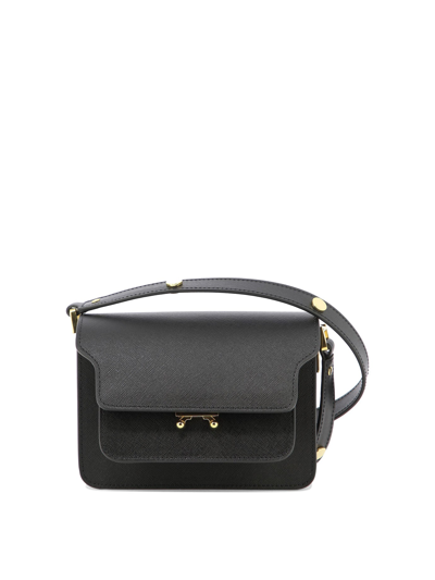 Shop Marni Trunk Mini Shoulder Bag