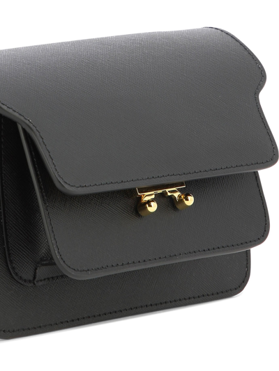 Shop Marni Trunk Mini Shoulder Bag