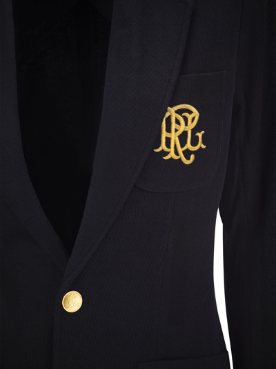 Shop Polo Ralph Lauren Double Knit Jacquard Blazer