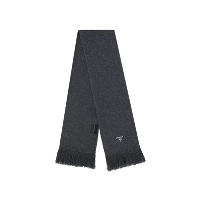 Shop Prada C Mere Logo Scarf