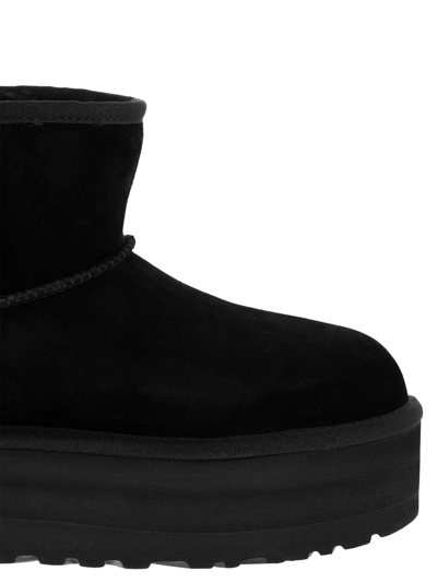 Ugg Classic Mini Platform Womens Suede Ankle Boots