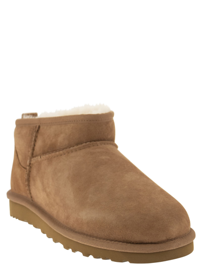 Shop Ugg Classic Ultra Mini Sheepskin Boot