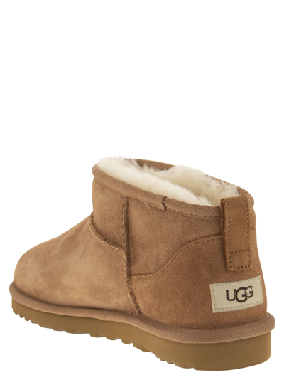 Shop Ugg Classic Ultra Mini Sheepskin Boot