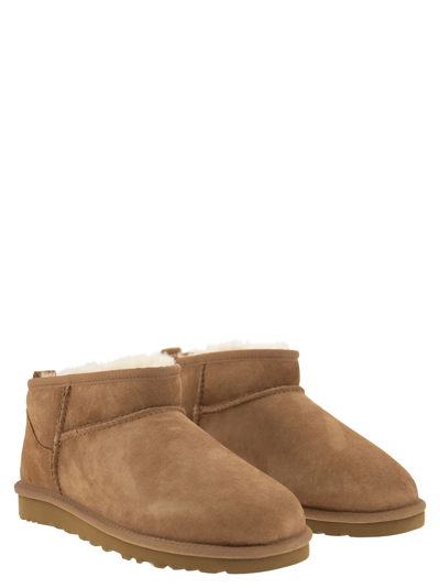 Shop Ugg Classic Ultra Mini Sheepskin Boot