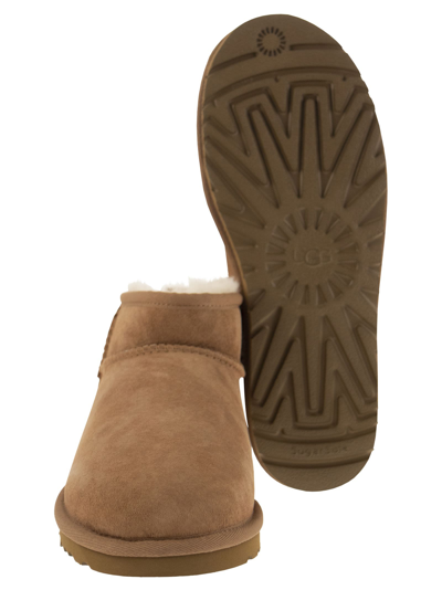 Shop Ugg Classic Ultra Mini Sheepskin Boot